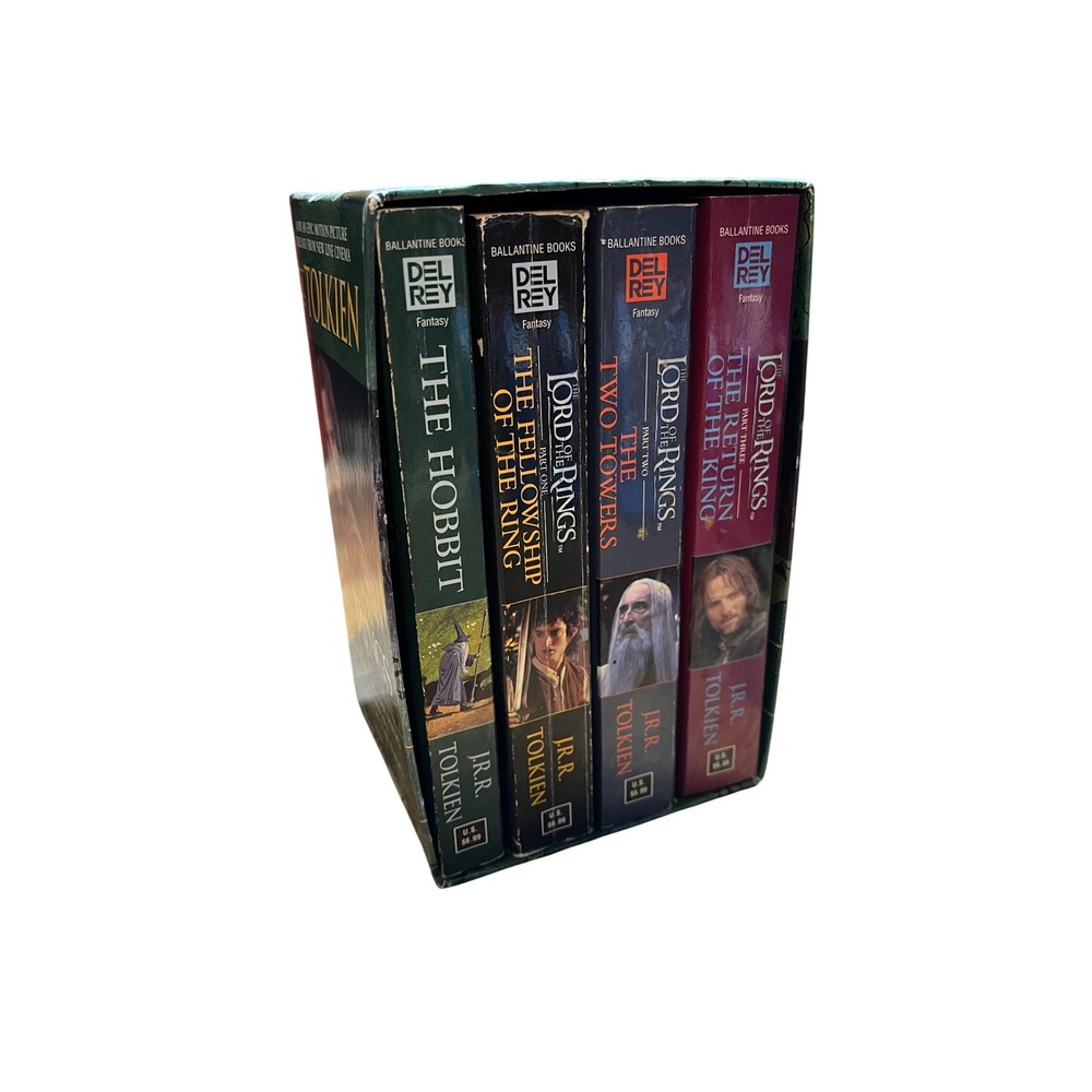 JRR Tolkien Boxed Set The Hobbit and The Lord of the Rings Books